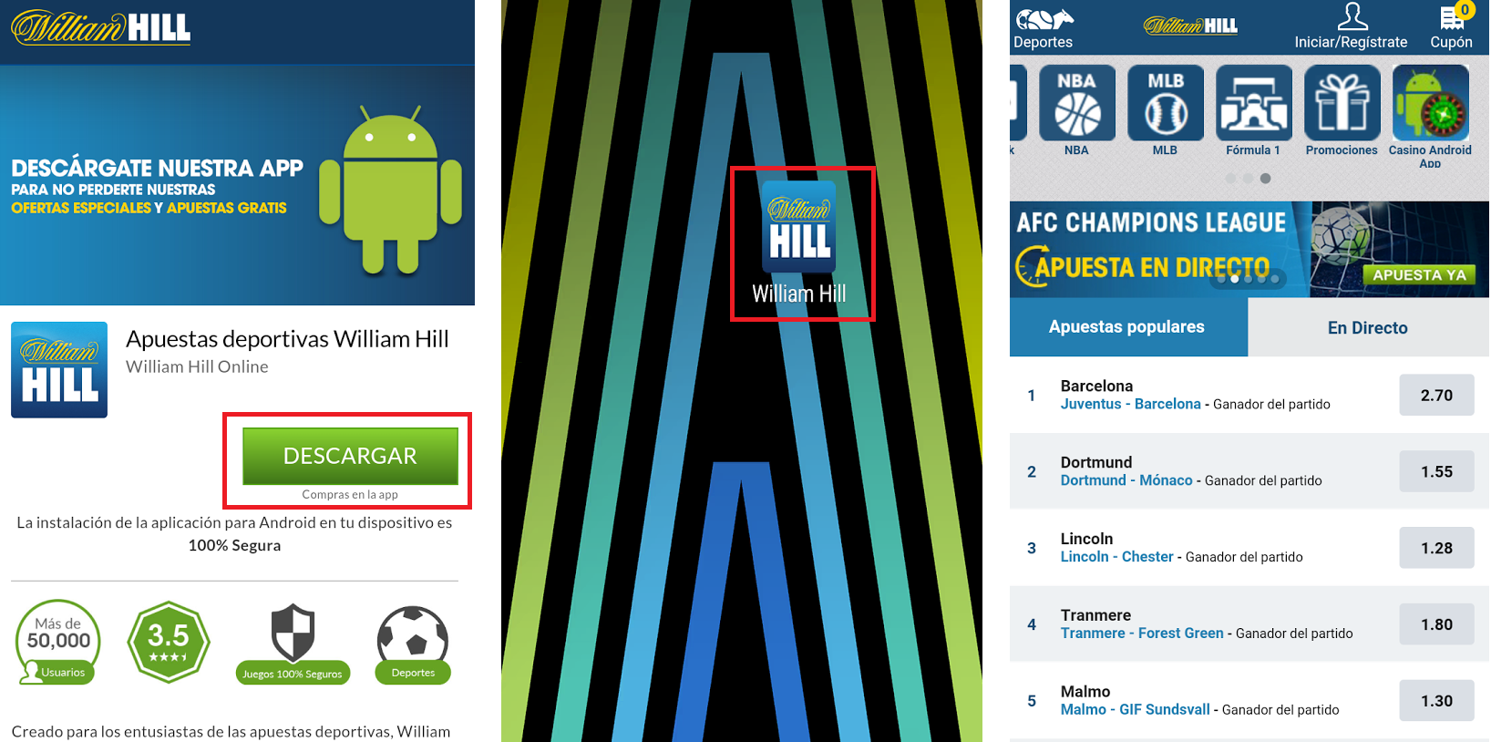 Aplicaci C3 B3n Marca Apuestas - 5 sin riesgo williamhill comprar robux gratis