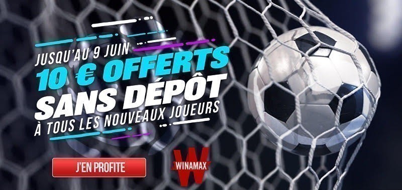 Bonus sans dépôt Winamax