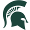 Spartans do Estado de Michigan team logo 