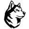 Northeastern Huskies team logo 