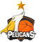 PELICANS PFC BASKETBALL team logo 