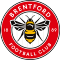 Brentford FC team logo 