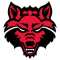 Arkansas State Red Wolves team logo 