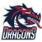 Lane College Dragons team logo 