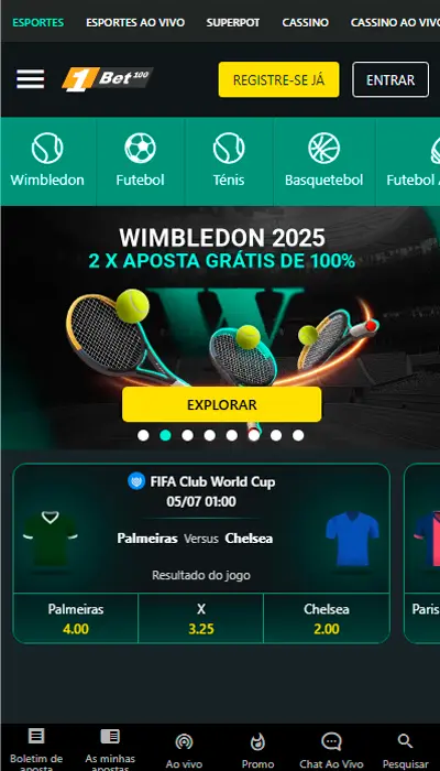 página cadastro 1bet