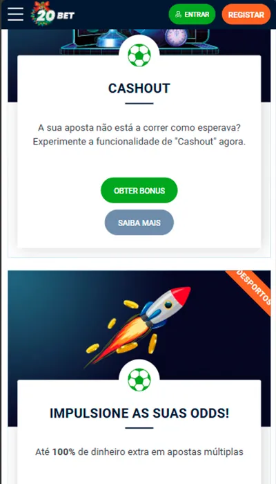 Promoções 20Bet