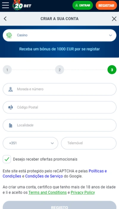 Bônus de Registro - 20bet - Página 3