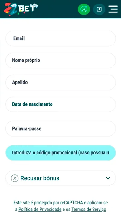Código promocional 22bet - 3