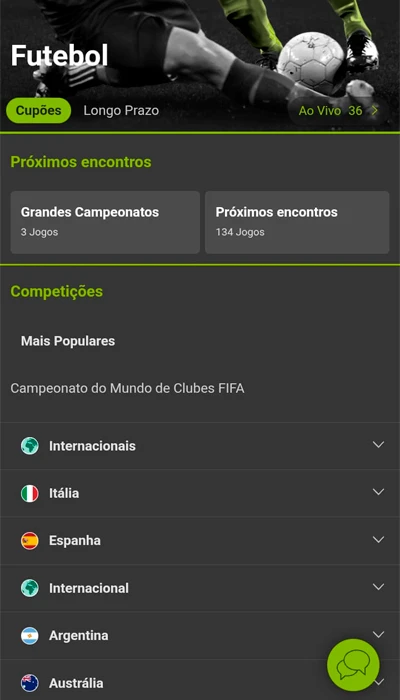Competições do site Bet7 apostas