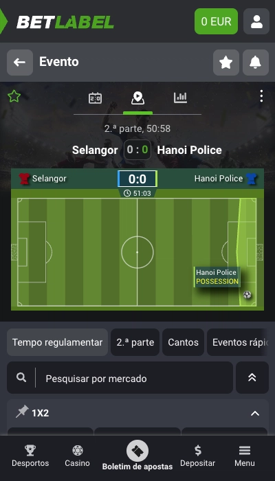 Betlabel ao vivo