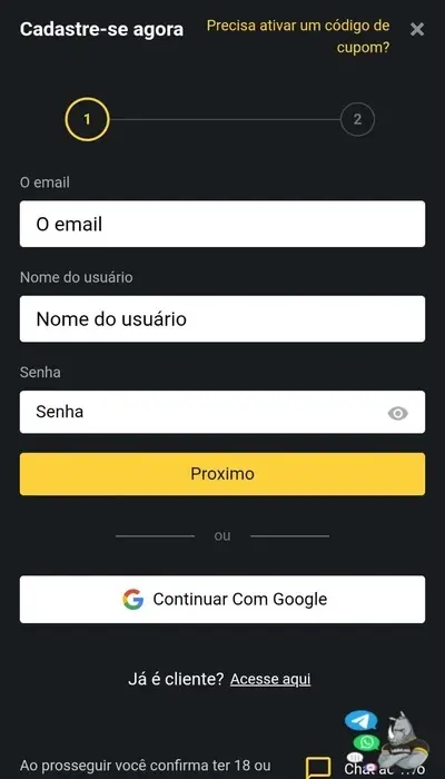 Registo Betobet - Página 2