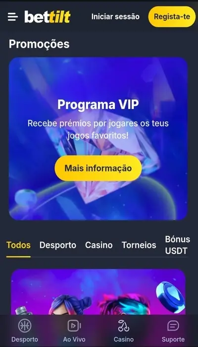 Promoções bettilt