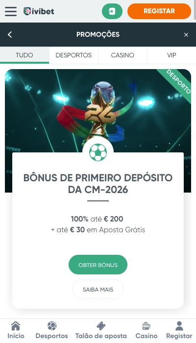 Nossas explicações sobre o bônus Ivibet