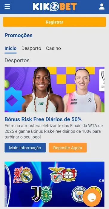 promoções kikobet
