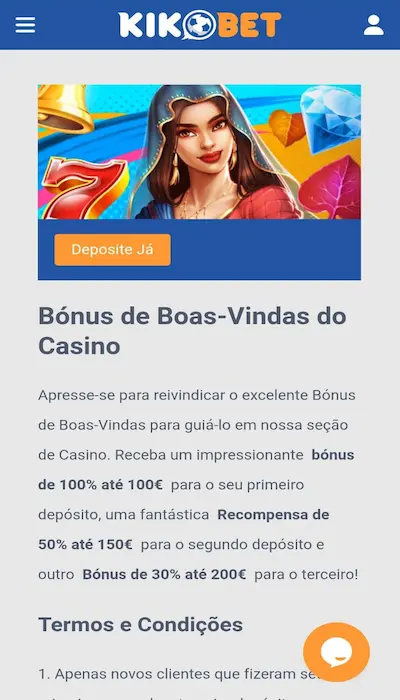 bonus cassino kikobet