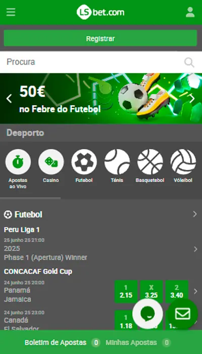 registrando na lsbet