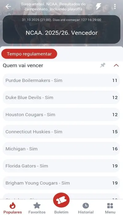 As apostas outright na Megapari
