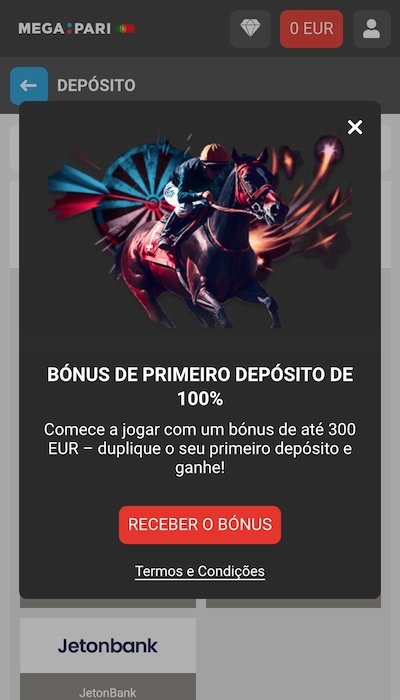 Nossas explicações sobre o bônus Megapari