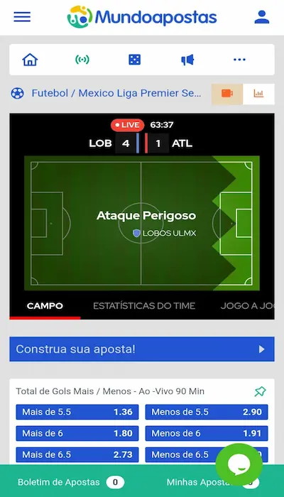 apostas ao vivo mundoapostas