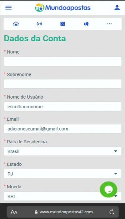 entrando na mundoapostas