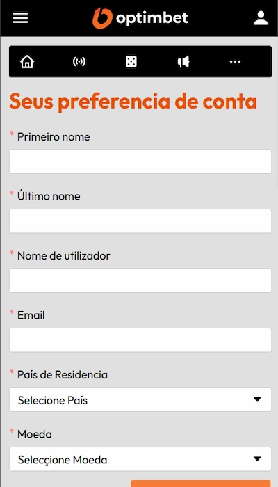 Código promocional Optimbet - 2