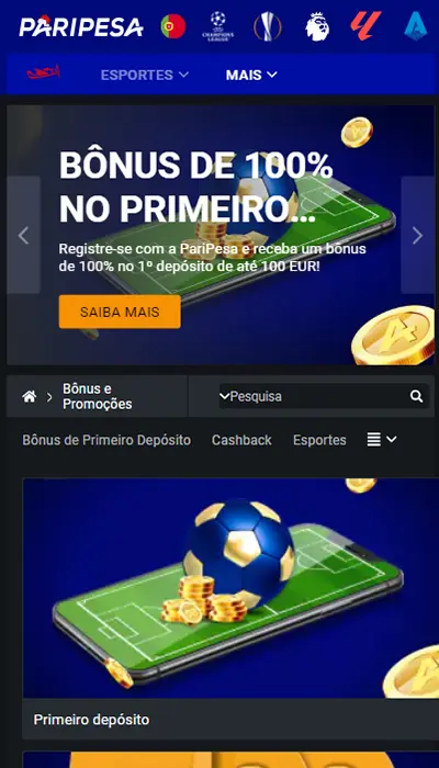 Bônus PariPesa