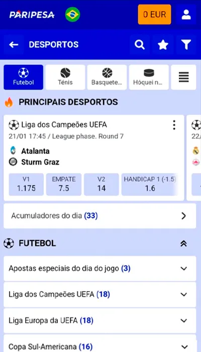 Competições PariPesa