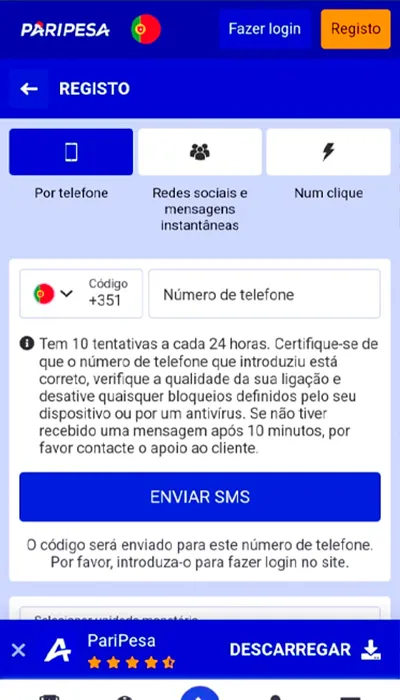 Bônus de Registro - PariPesa - Página 1