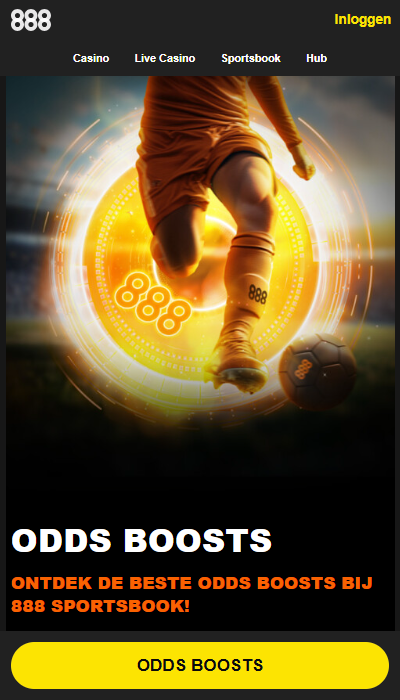888Sport: odds boost promotie
