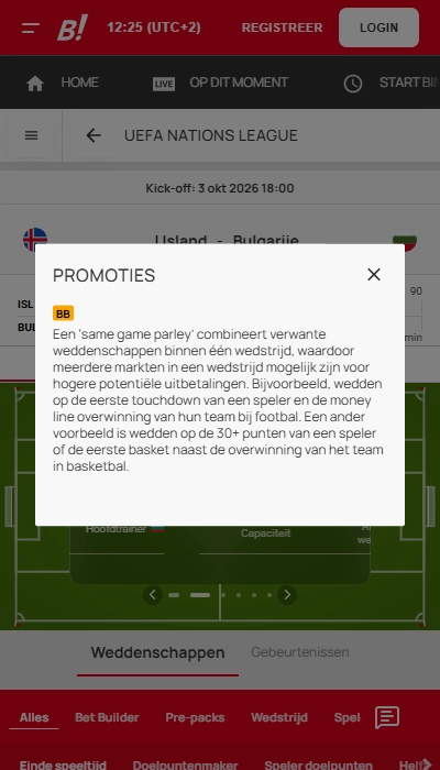 Bingoal - Bet Builder