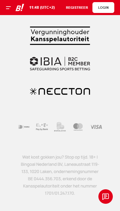 Bingoal - betrouwbaarheid