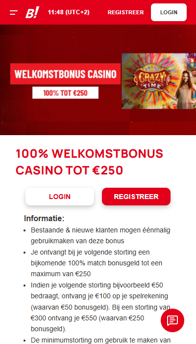 Bingoal welkomstbonus - casino