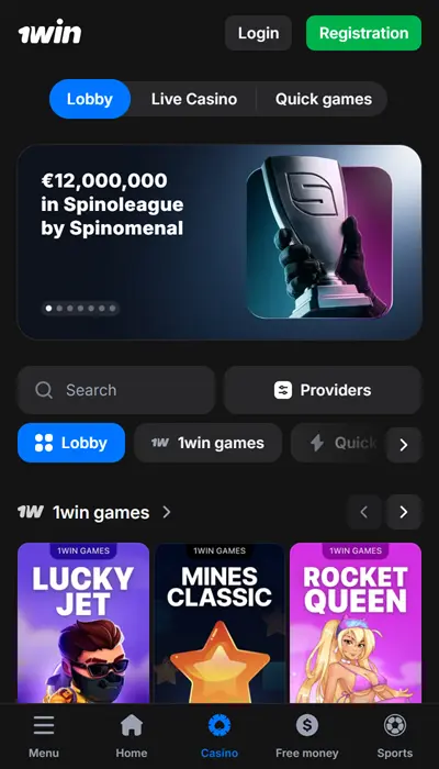 1win Casino Bonus