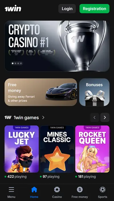 1win registration - Page 1