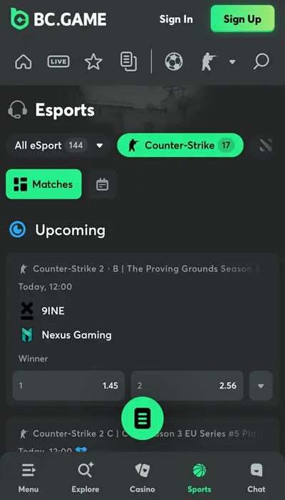 bcgame esports