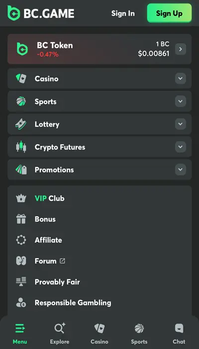 sign up 1