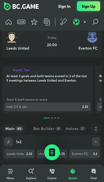 bcgame soccer