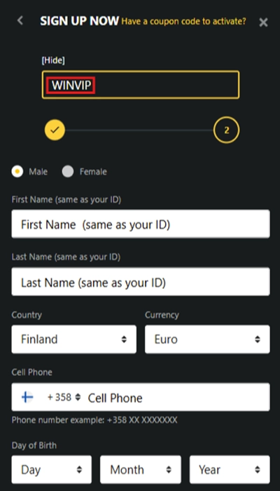 betObet Promo Code - 3