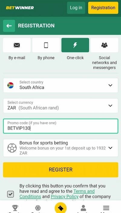 Betwinner registration - Page 4
