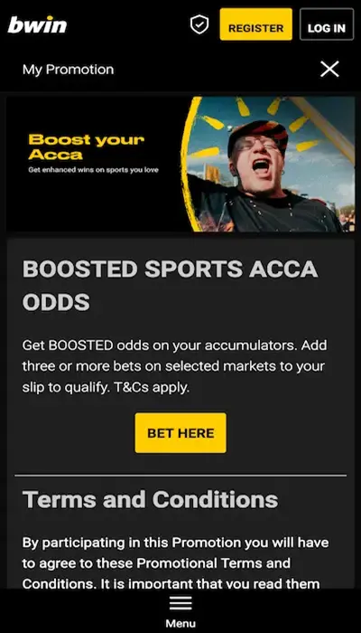  Acca Boost Promo Bwin and Acca Boost Promo 2 Bwin Images