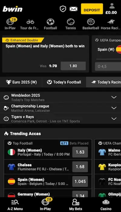 Home Page Logged In Bwin,