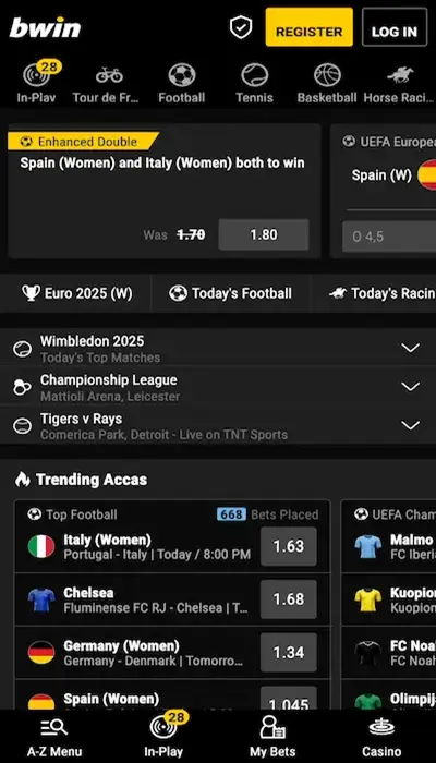 Homepage Not Logged In Bwin 