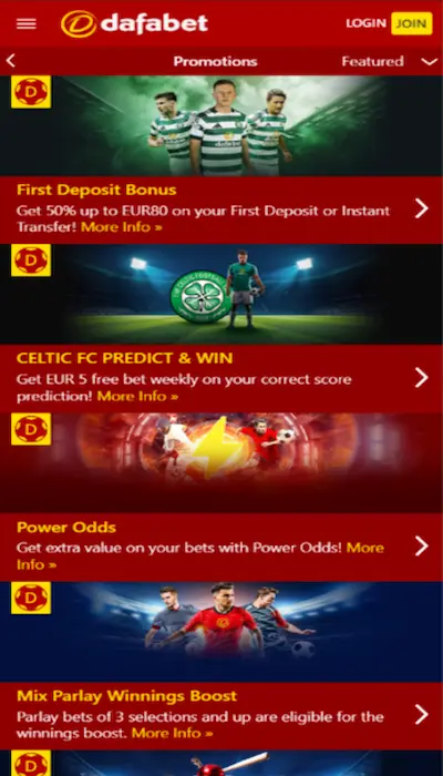 dafabet promo