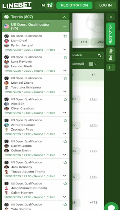Linebet competitions 2