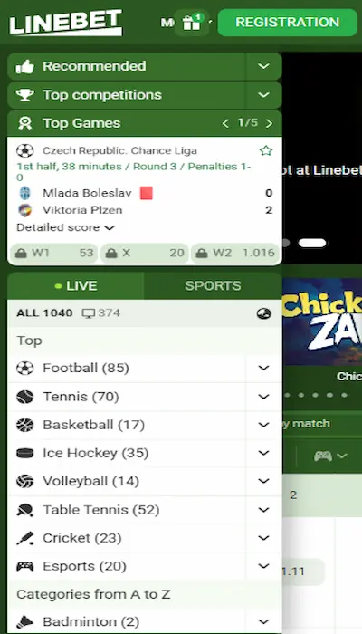 Linebet website 2