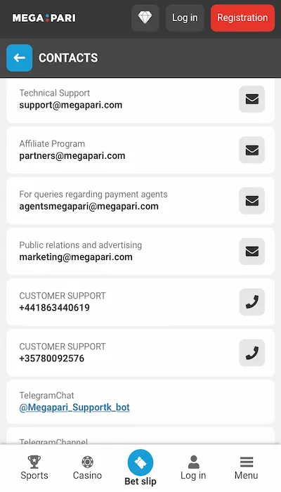 Megapari customer 2