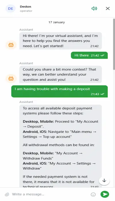melbet customer support