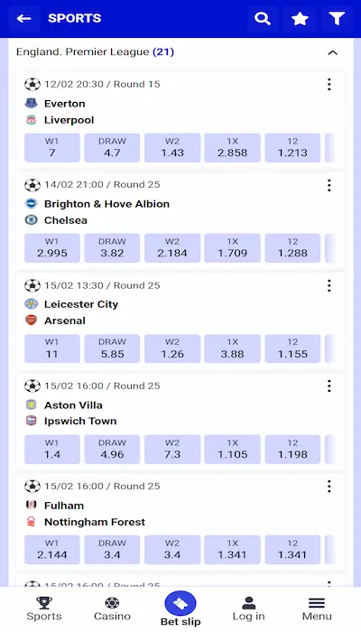 odds paripesa