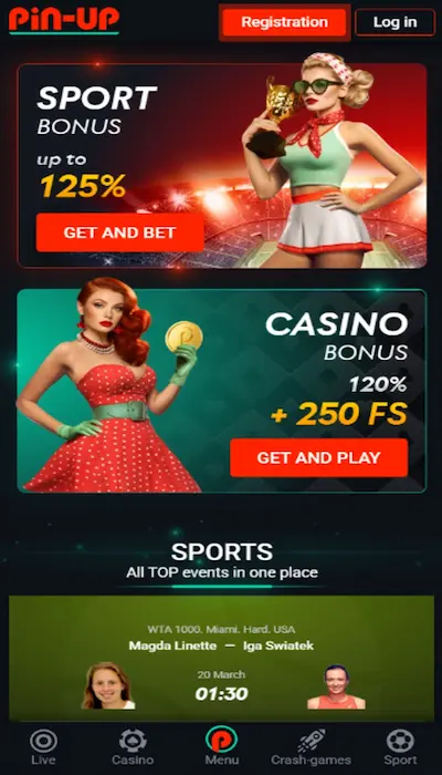 Pin-up.bet registration