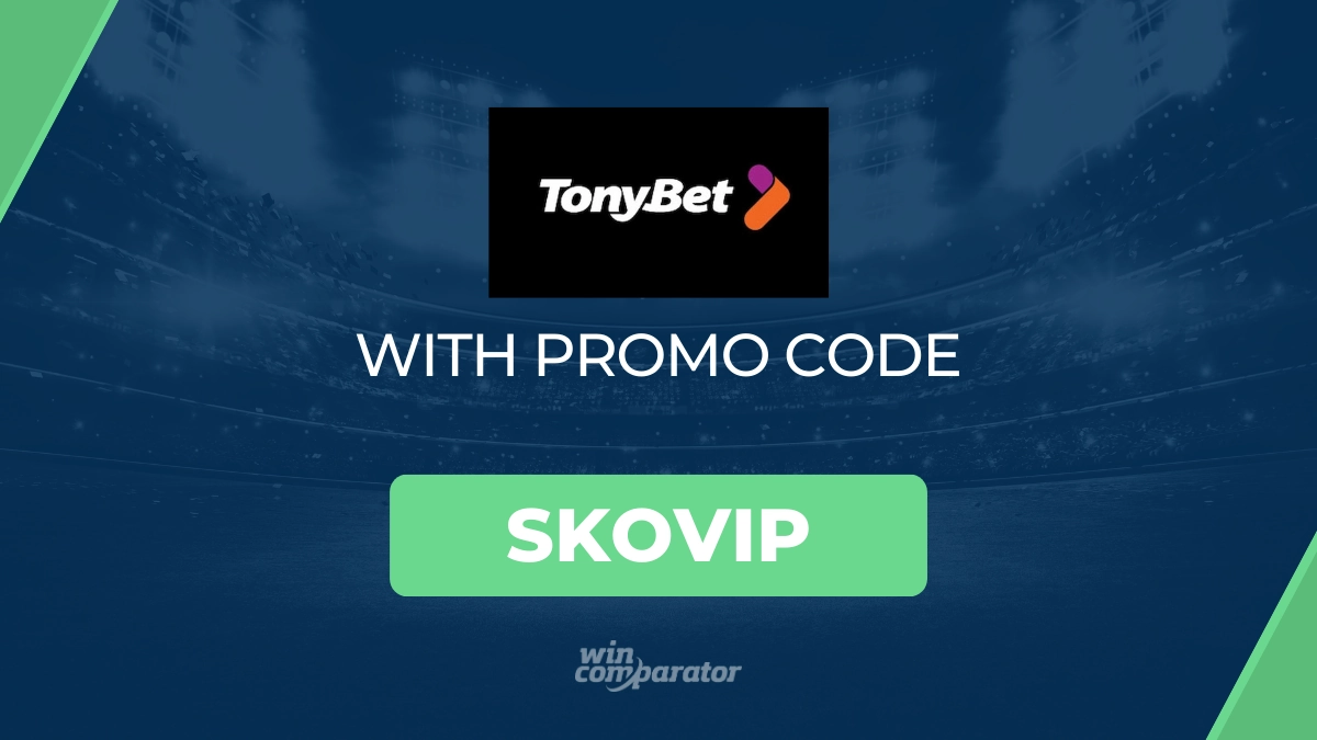 TonyBet Promo Code Visual
